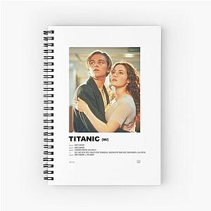 Titanic 1997 Alternative Film Poster Notebook