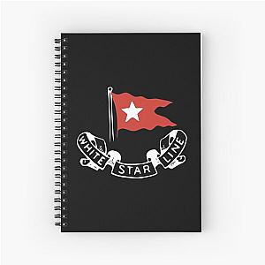 White Star Line - Red Logo - RMS Titanic Spiral Notebook