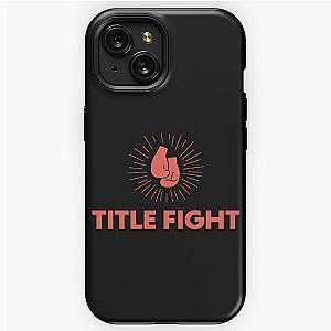 Title Fight Boxing Gloves iPhone Tough Case