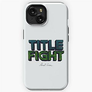 Title Fight Floral Green iPhone Tough Case