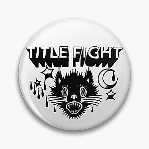 Title Fight Cat Pin