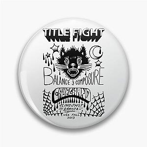 Title Fight Balance & Composure Pin