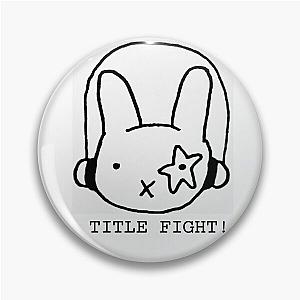 title fight bunny logo Pin