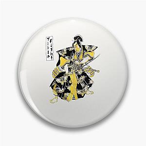 Title Fight Samurai Pin