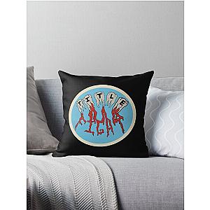 Title Fight Band Tee Sticker Throw Pillow