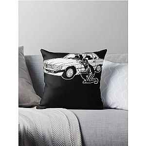 Title Fight Krawler Throw Pillow