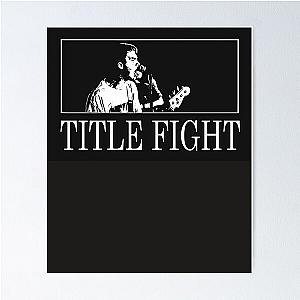 Title Fight Rock Shoegaze Band Poster