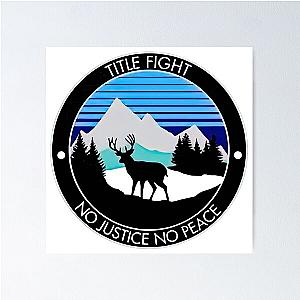 Title Fight No Justice Poster