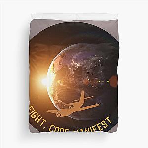 Title fight Code MANIFEST Collection Trends now Duvet Cover