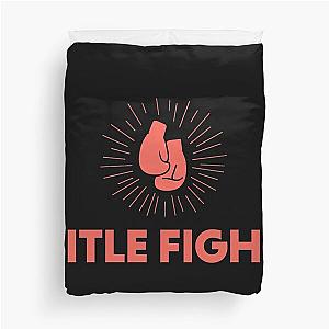 Title Fight Boxing Gloves Duvet Cover