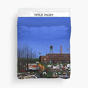 Title Fight Shed (High Resolution) Duvet Cover