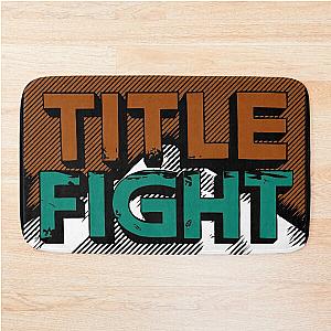 Title Fight logo Bath Mat