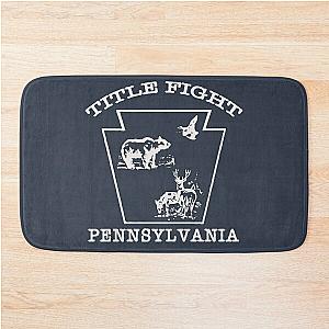 Title Fight Pennsylvania Bath Mat