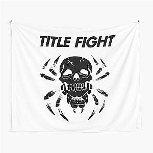 Title Fight skull spider Tapestry