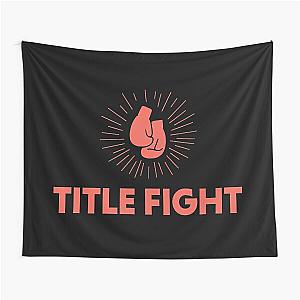 Title Fight Boxing Gloves Tapestry