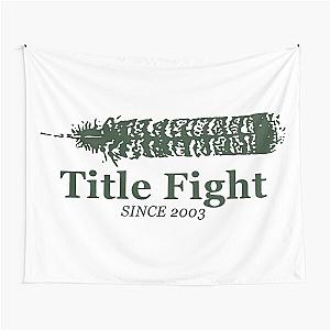 Title Fight Feather Tapestry