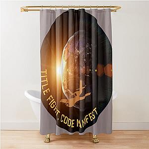 Title fight Code MANIFEST Collection Trends now Shower Curtain