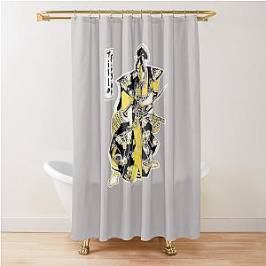 Title Fight Samurai Shower Curtain