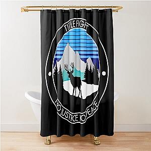 Title Fight No Justice Shower Curtain