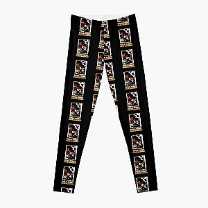 Title fight code manifest graffiti letters design colored Leggings