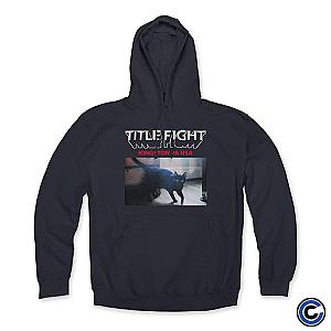 Vintage-Inspired Title Fight Graphic Hoodie