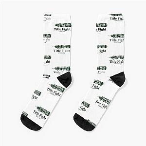 Title Fight Feather Socks