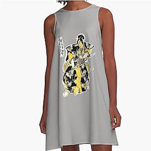 Title Fight Samurai A-Line Dress