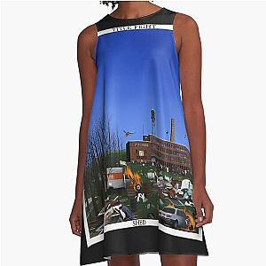 Title Fight Shed A-Line Dress