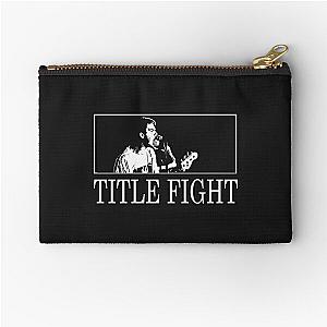 Title fight rock shoegaze band  Zipper Pouch