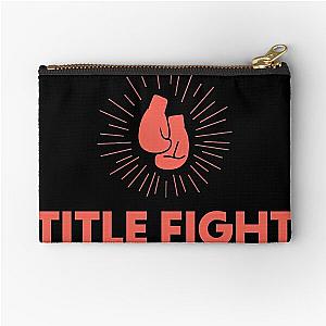 Title Fight Boxing Gloves Zipper Pouch