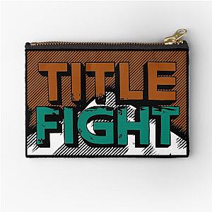 Title Fight logo Zipper Pouch