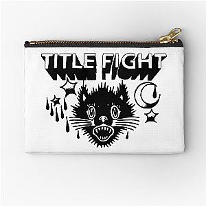 Title Fight Cat Zipper Pouch