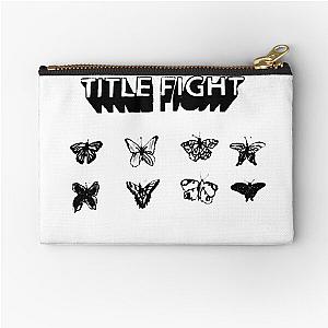 Title Fight - Butterflies Zipper Pouch