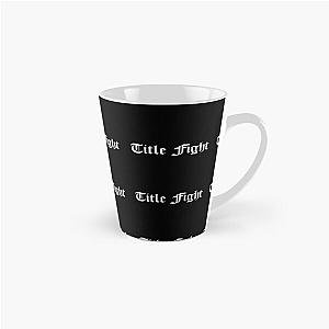 Title Fight Custom Logo White Tall Mug