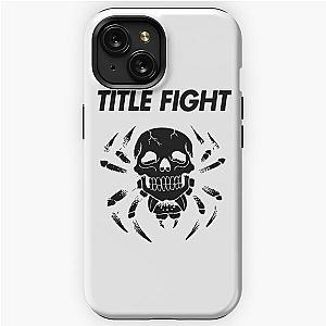 Title Fight skull spider iPhone Tough Case