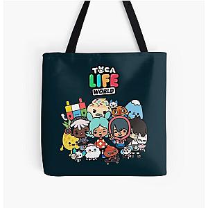 toca boca Kids  All Over Print Tote Bag