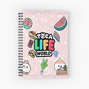 toca boca Classic Spiral Notebook