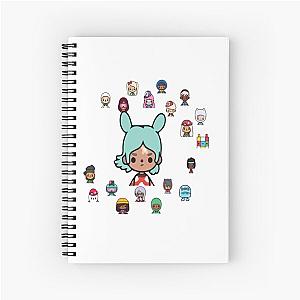 Toca BOCA world    Spiral Notebook