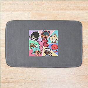 Toca Squad - toca boca Kids    Bath Mat