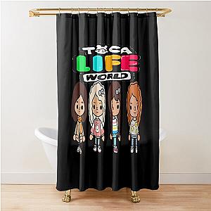 toca boca        Shower Curtain