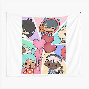 Toca Squad - toca boca Kids Tapestry