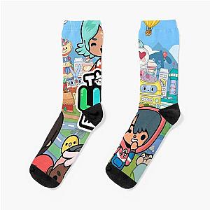 Toca Life Worl Socks