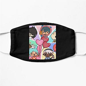 Toca Squad - toca boca Kids Sticker Flat Mask