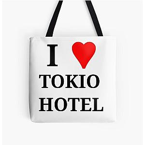 I love Tokio Hotel All Over Print Tote Bag