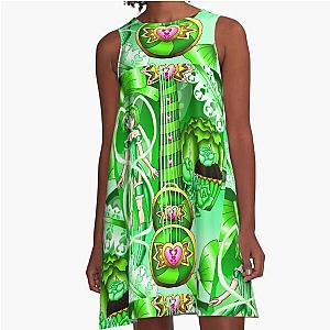 Tokyo Mew Mew Guitar 3 - Mew Retasu A-Line Dress