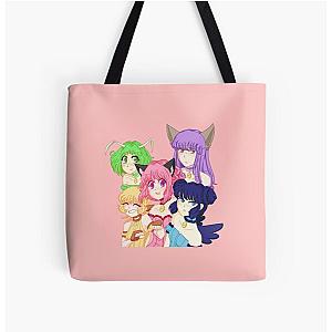 MS Paint Nostalgic Tokyo Mew Mew Tote Bag