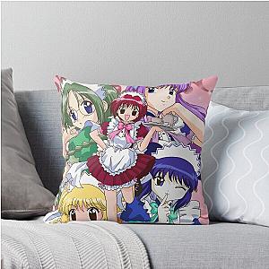 Tokyo Mew Mew Cafe Throw Pillow
