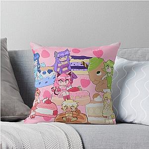 Tokyo Mew Mew Cafe Throw Pillow