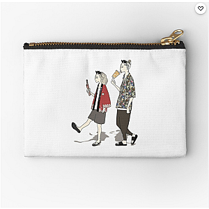 Tokyo Revengers Merch Zipper Pouch: Mikey and Draken Casual Life