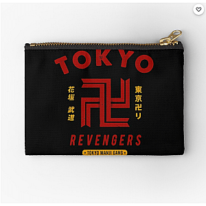 Tokyo Revengers Merch Zipper Pouch: Tokyo Revengers Merch Black Classic Wallet